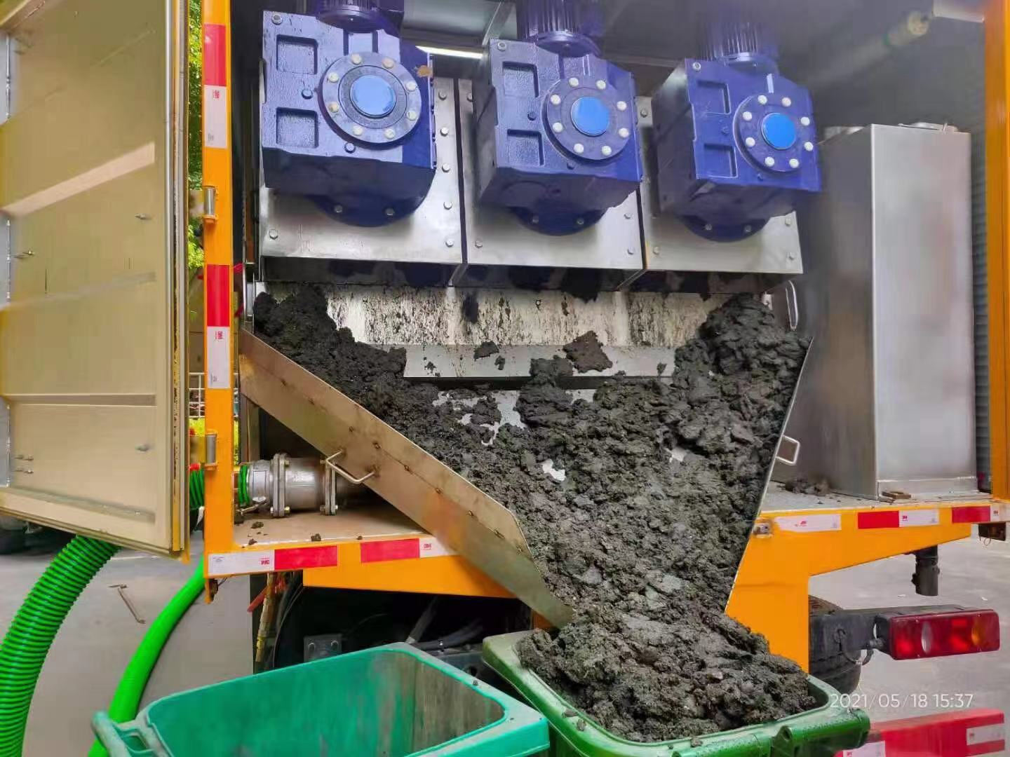 陇南化粪池清掏城市维护站-泥浆净化干湿分离处理